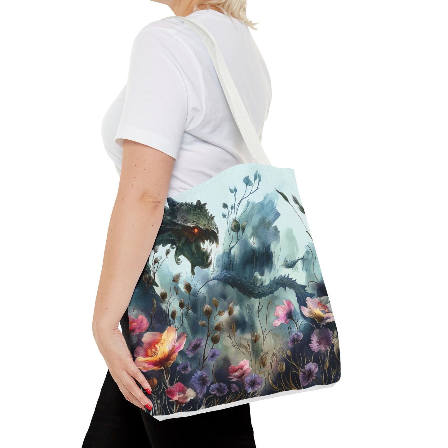 Mythical Dragon Tote Bag - Two side print design