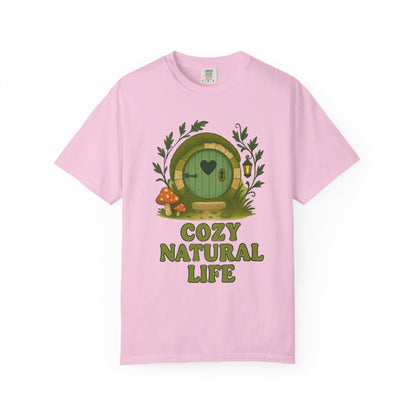 Cozy Natural Life T-Shirt, Eco-Friendly Tee, Nature Lover Shirt, Unique Gift for Adventurers, Casual Wear for All Seasons