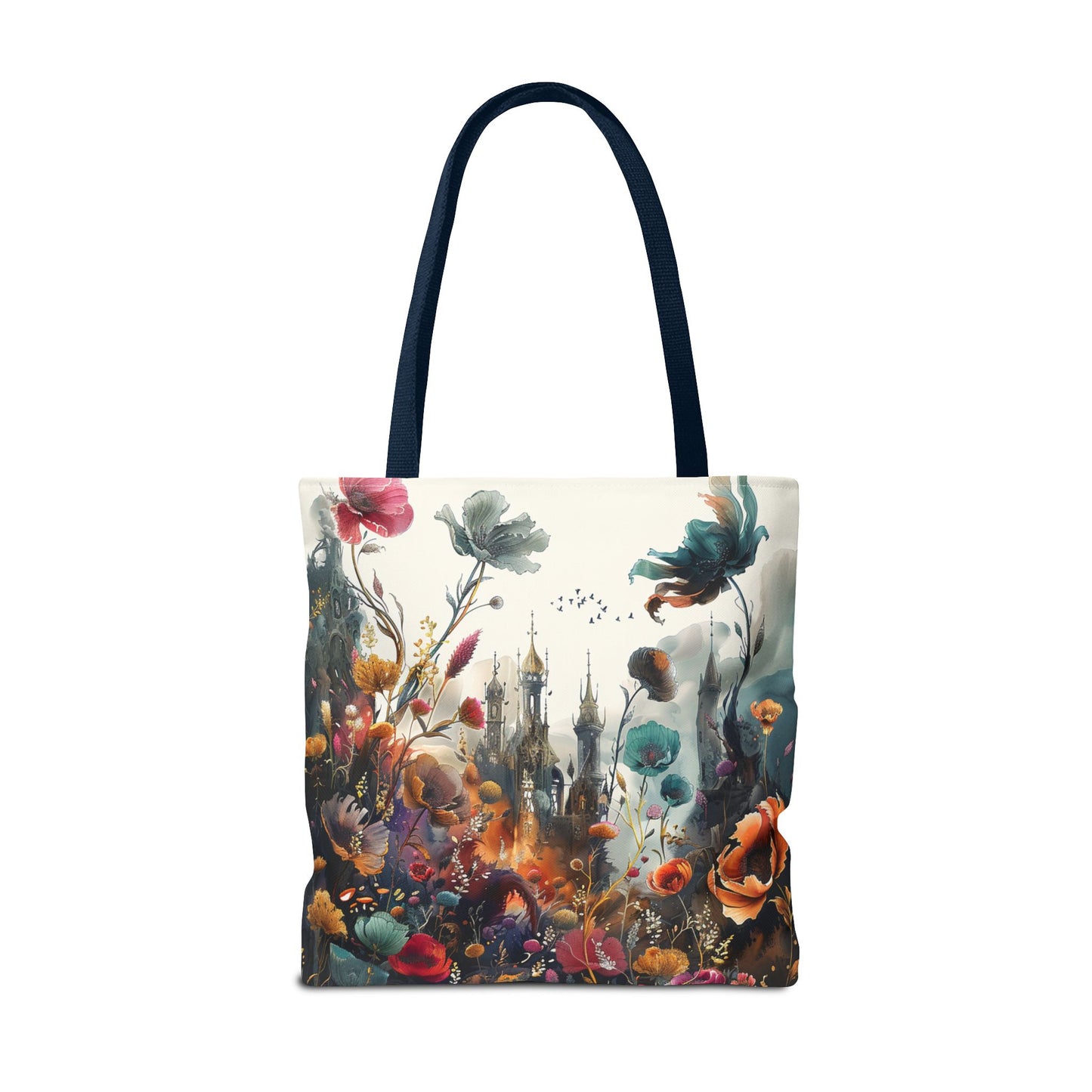 Nature and Castle Tote Bag - Two side print