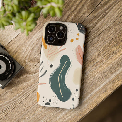 Phone Case with Abstract Art design - iPhone, Samsung, and Google case