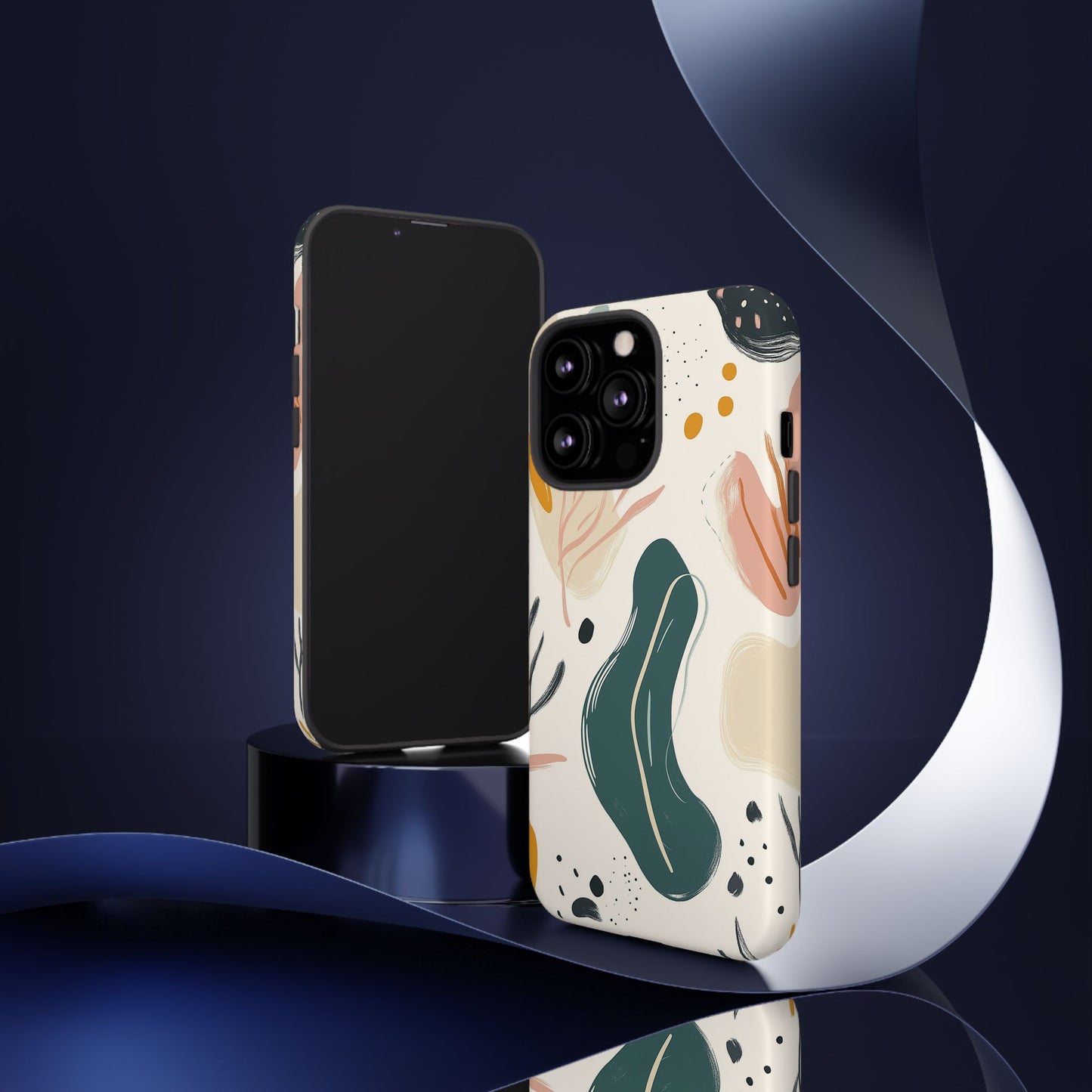 Phone Case with Abstract Art design - iPhone, Samsung, and Google case