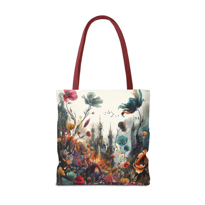 Nature and Castle Tote Bag - Two side print