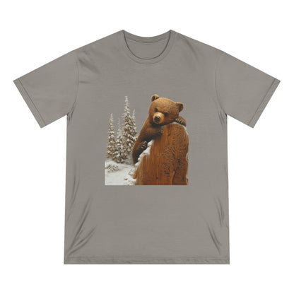 Cozy Bear Wilderness Tee - Perfect for Nature Lovers and Outdoorsy Adventures - Organic Staple T-shirt
