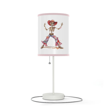 Lamp on a Stand, US|CA plug - Watercolor Skeleton Lamp - Table Lamps