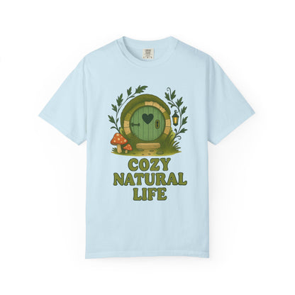 Cozy Natural Life T-Shirt, Eco-Friendly Tee, Nature Lover Shirt, Unique Gift for Adventurers, Casual Wear for All Seasons