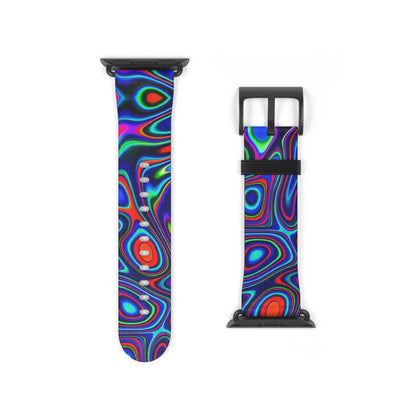 Trippy Liquid Swirl Apple Watch Band
