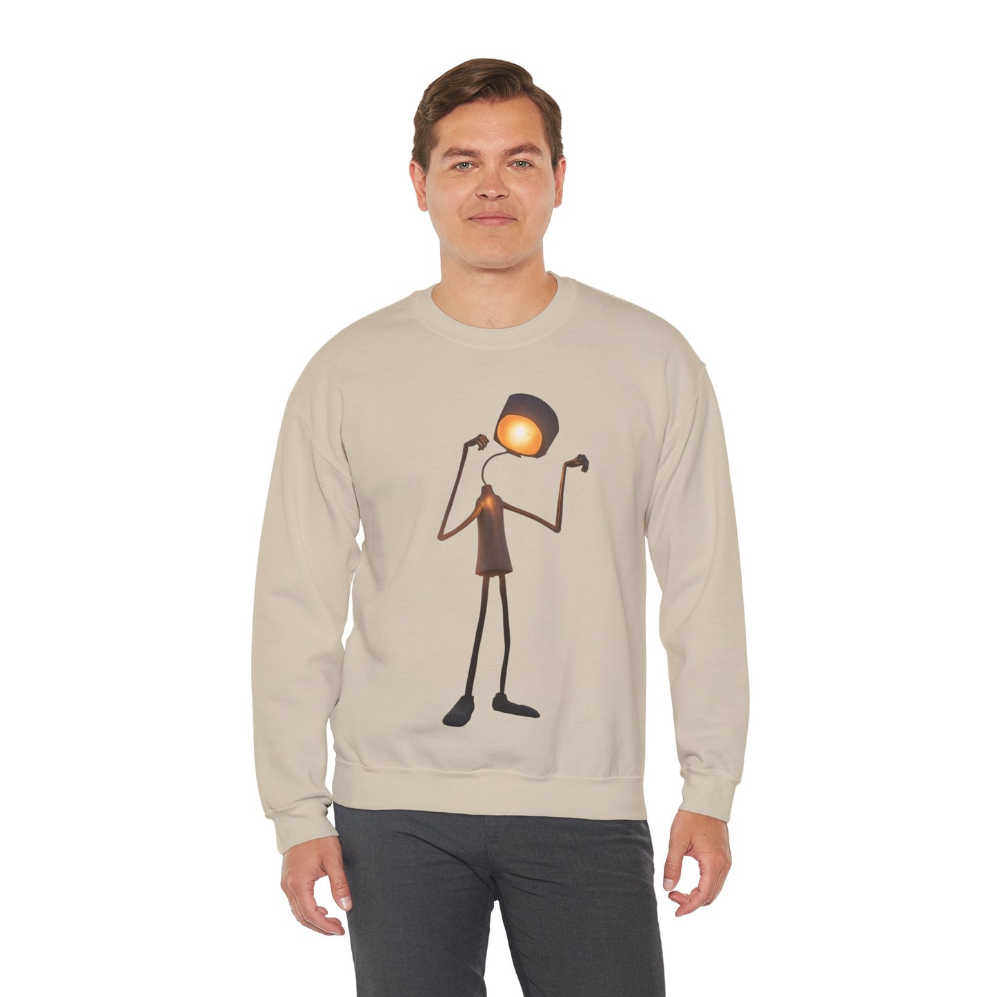 Victory Lamp Crewneck Sweatshirt - Unisex Heavy Blend™ Crewneck Sweatshirt