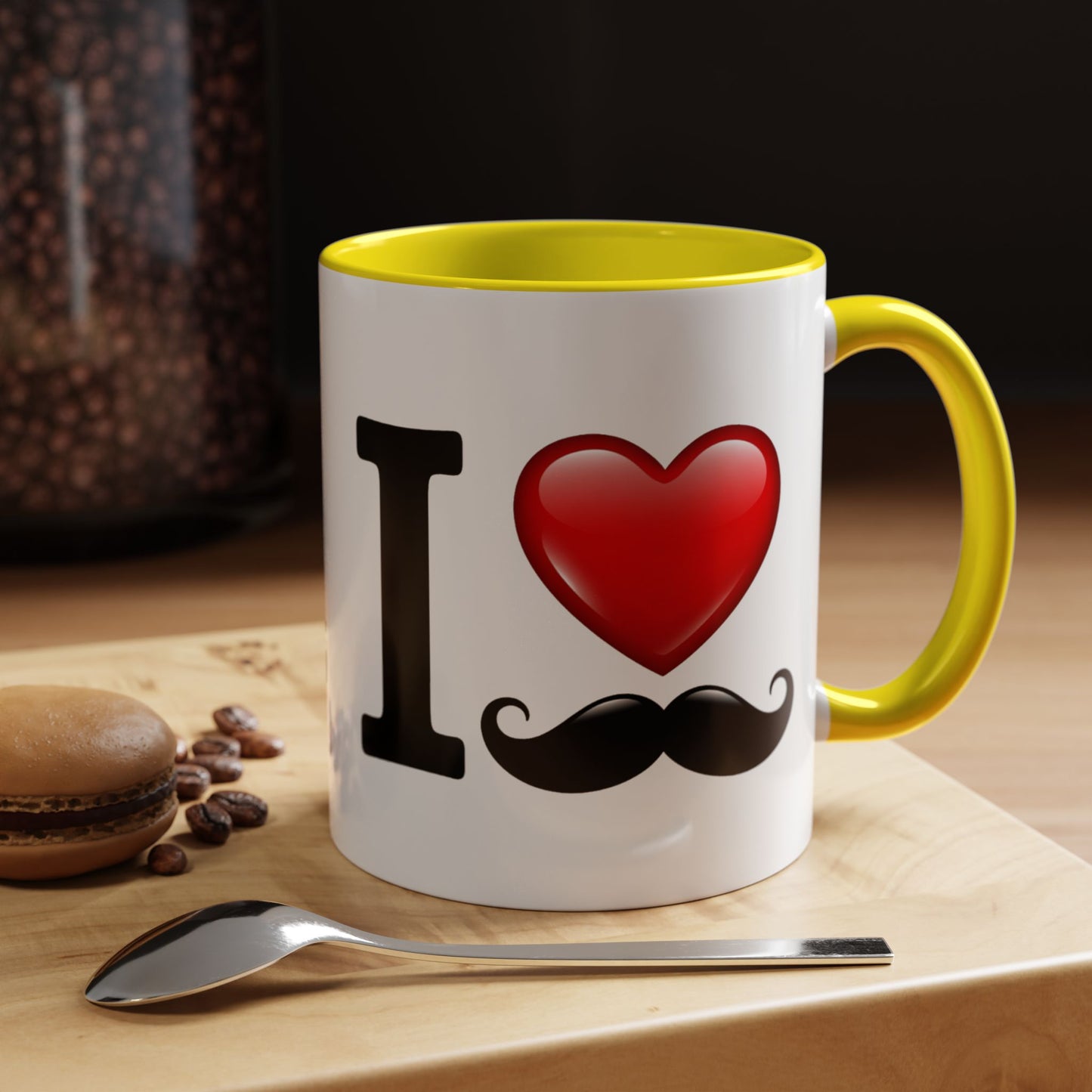 I Love Dad Accent Coffee Mug - Perfect Gift for Men - Father's Day Gift