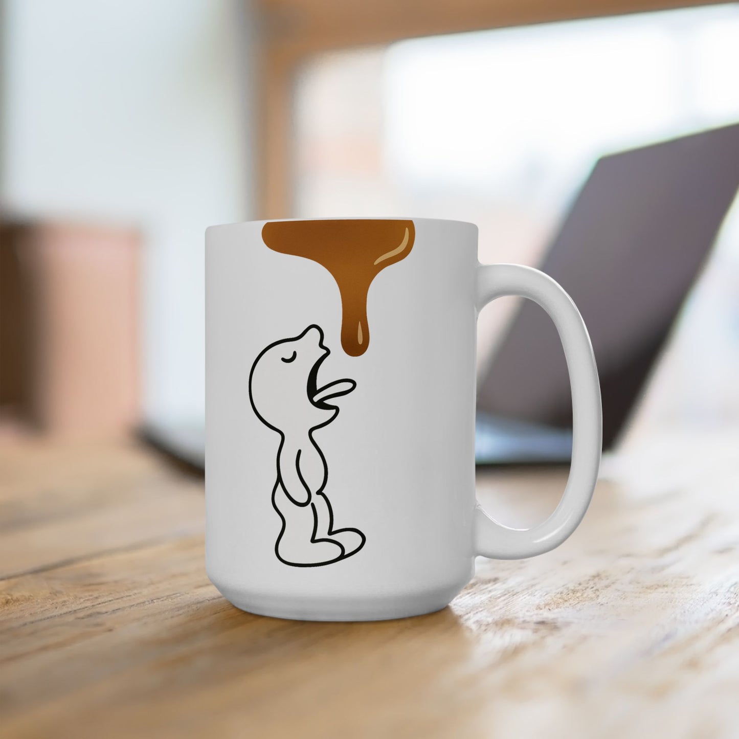 Cute Ceramic Mug - 11oz & 15oz - Perfect for Coffee Lovers