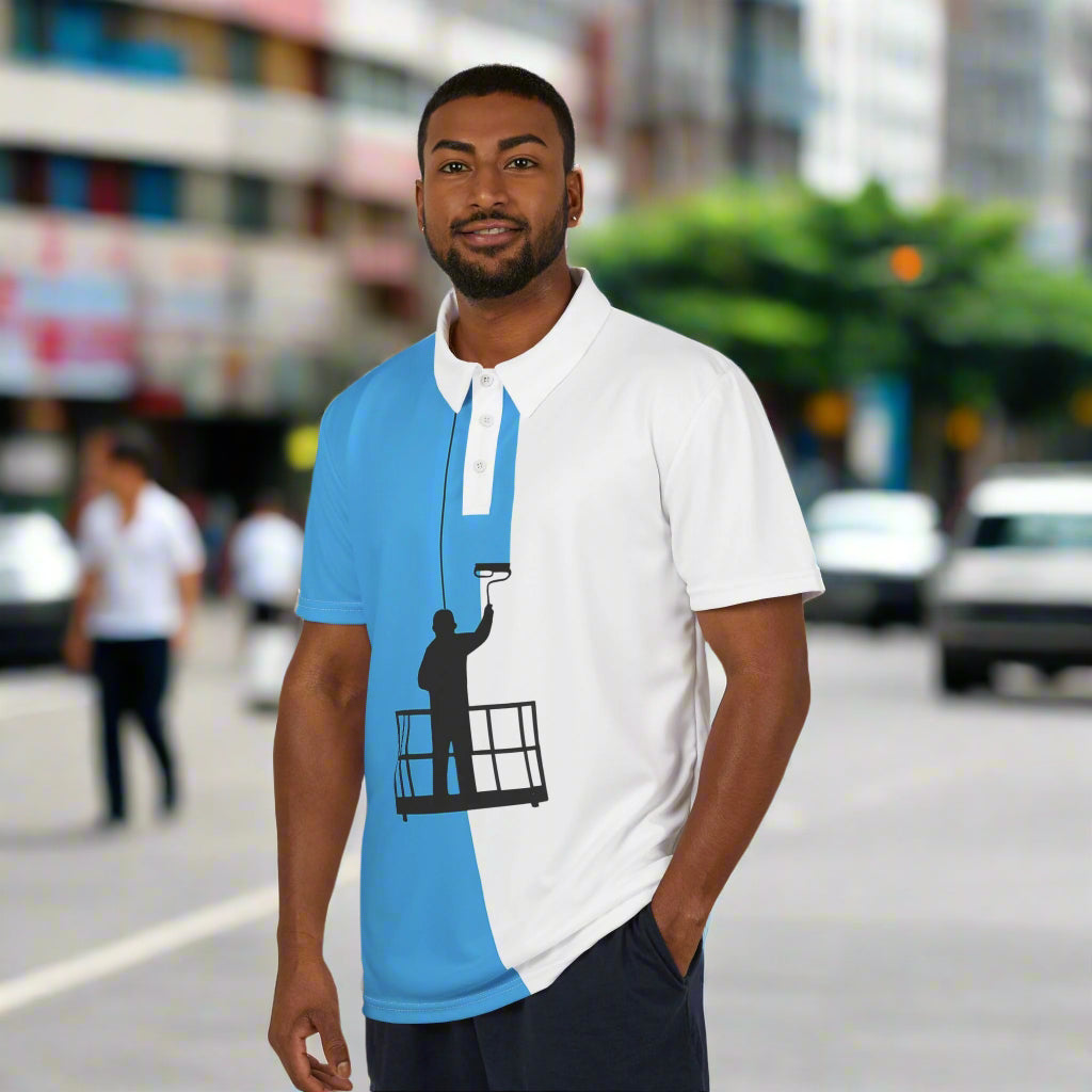 Painter's Unisex Polo Shirt - Perfect for Artists, Home Renovators, Gifts for DIY Enthusiasts, Summer