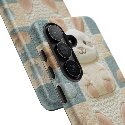 Adorable Rabbits Phone Case – Cute & Durable Protection - iPhone, Samsung, and Google case