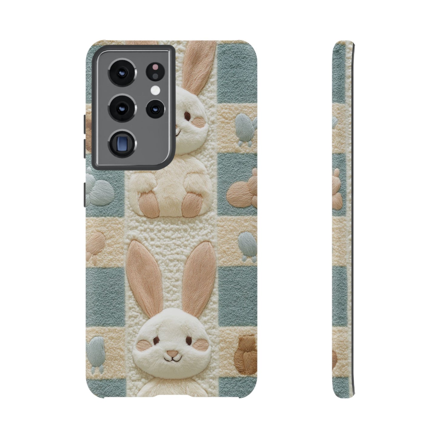 Adorable Rabbits Phone Case – Cute & Durable Protection - iPhone, Samsung, and Google case