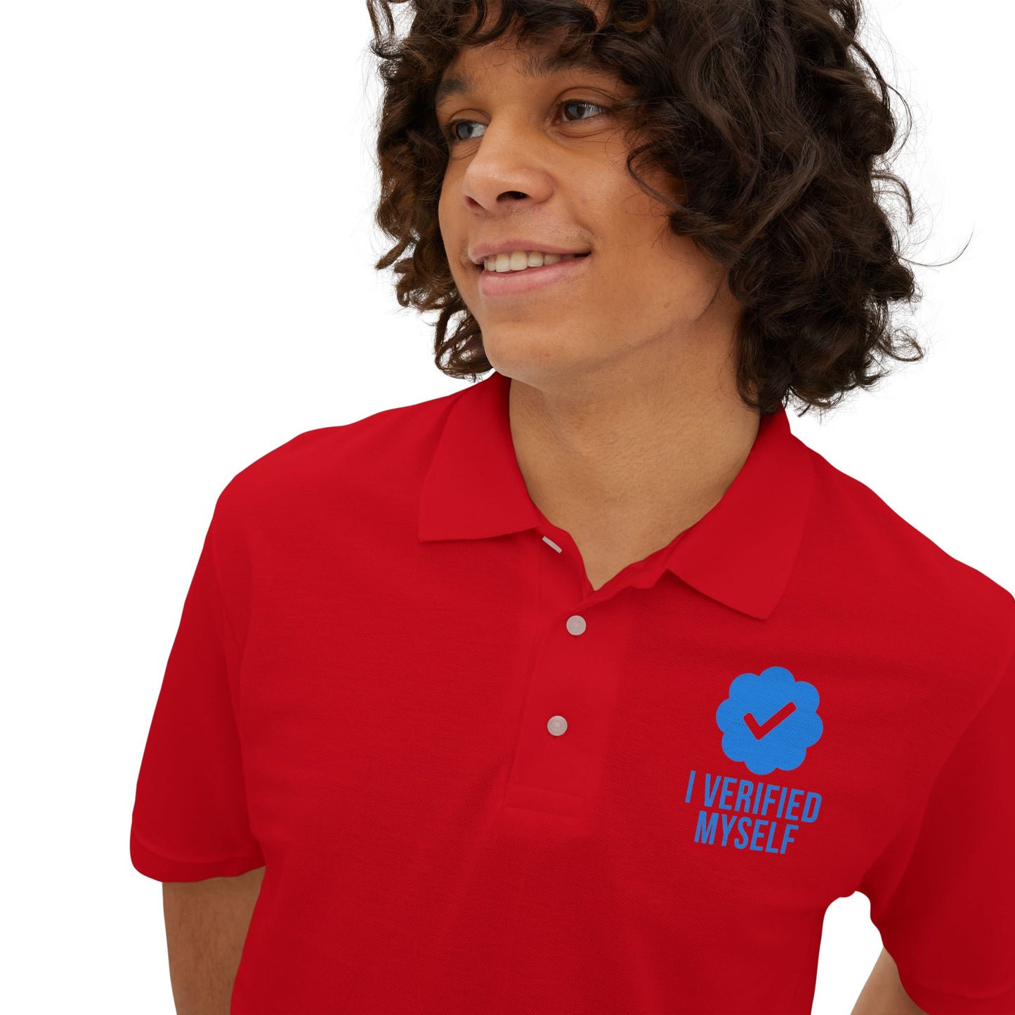 Statement Men's Polo - Casual Style, Everyday Wear, Gift for Him, Weekend Outings, Father's Day Gift