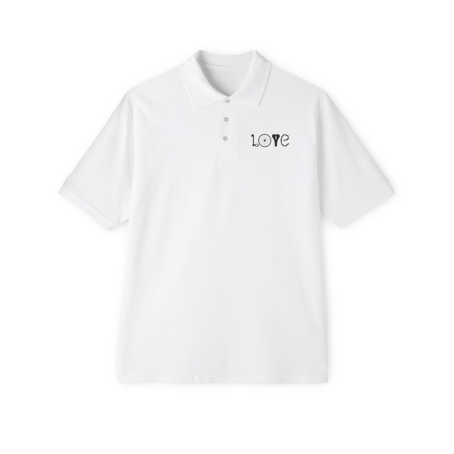 Men's Love Polo Shirt - Casual Comfort for Everyday Style