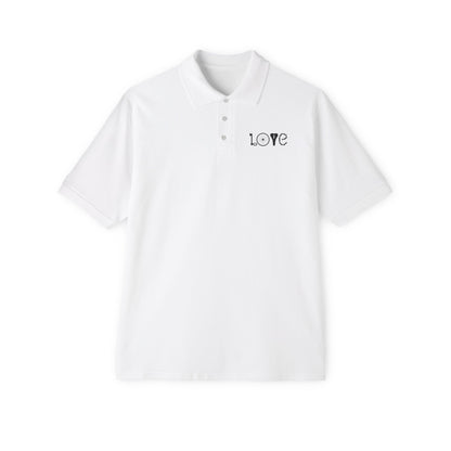 Men's Love Polo Shirt - Casual Comfort for Everyday Style
