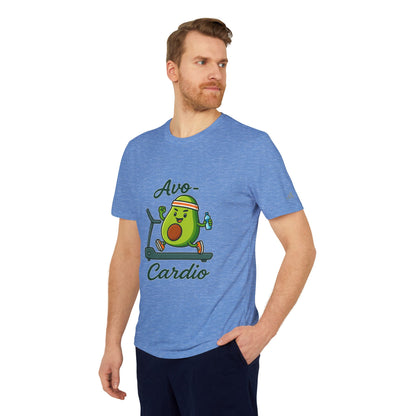 Funny Adidas Avocado Cardio T-Shirt, Unisex Workout Tee, Perfect Gift for Fitness Lovers, Gym Wear, Casual Style, Fitness Enthusiast Apparel