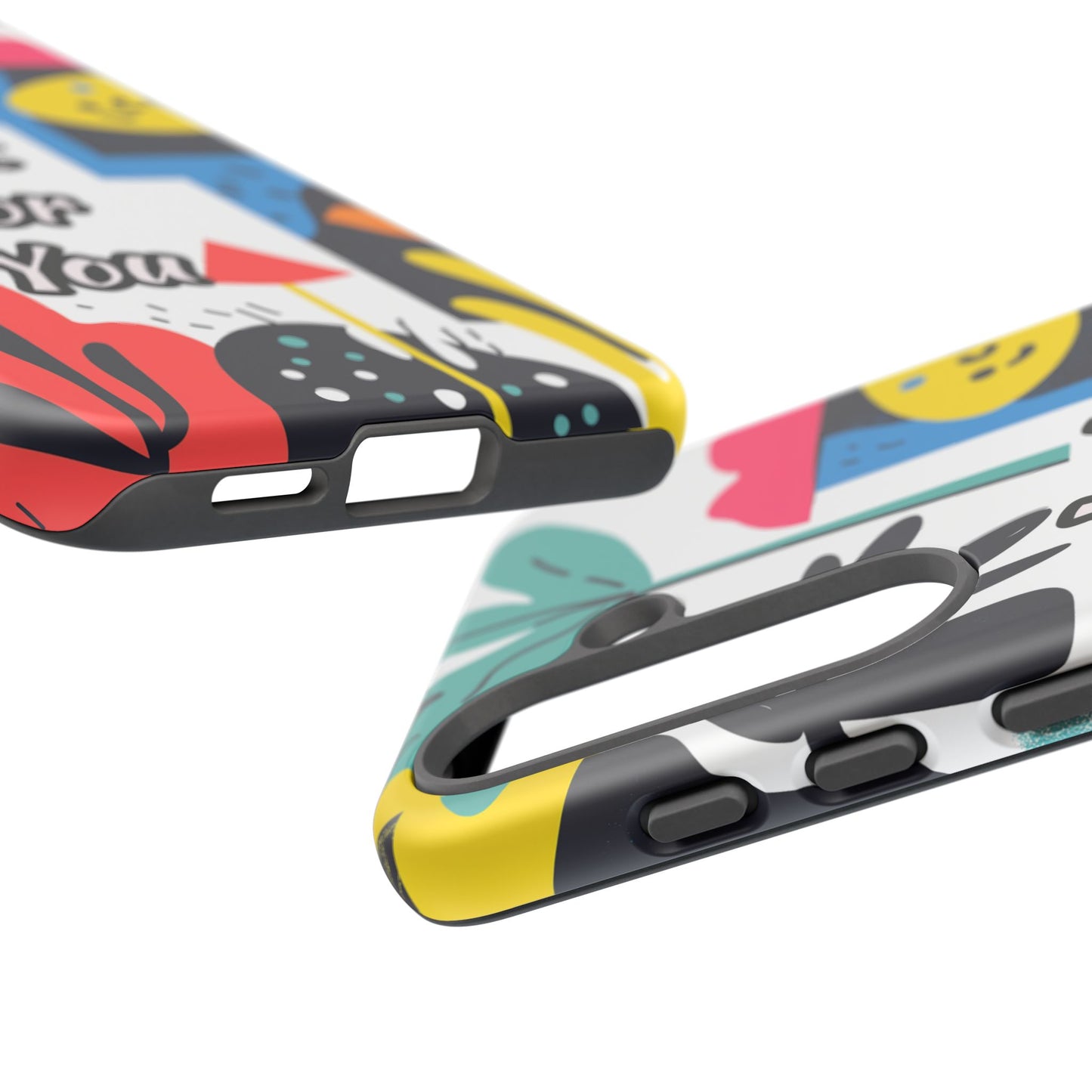 Colorful Phone Case with "Just For You" Design - Fun Gift, Unique Phone Accessory, Vibrant Design, Custom Gift Idea, Personal Touch