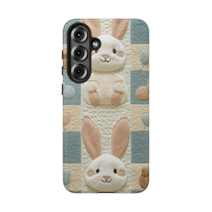 Adorable Rabbits Phone Case – Cute & Durable Protection - iPhone, Samsung, and Google case