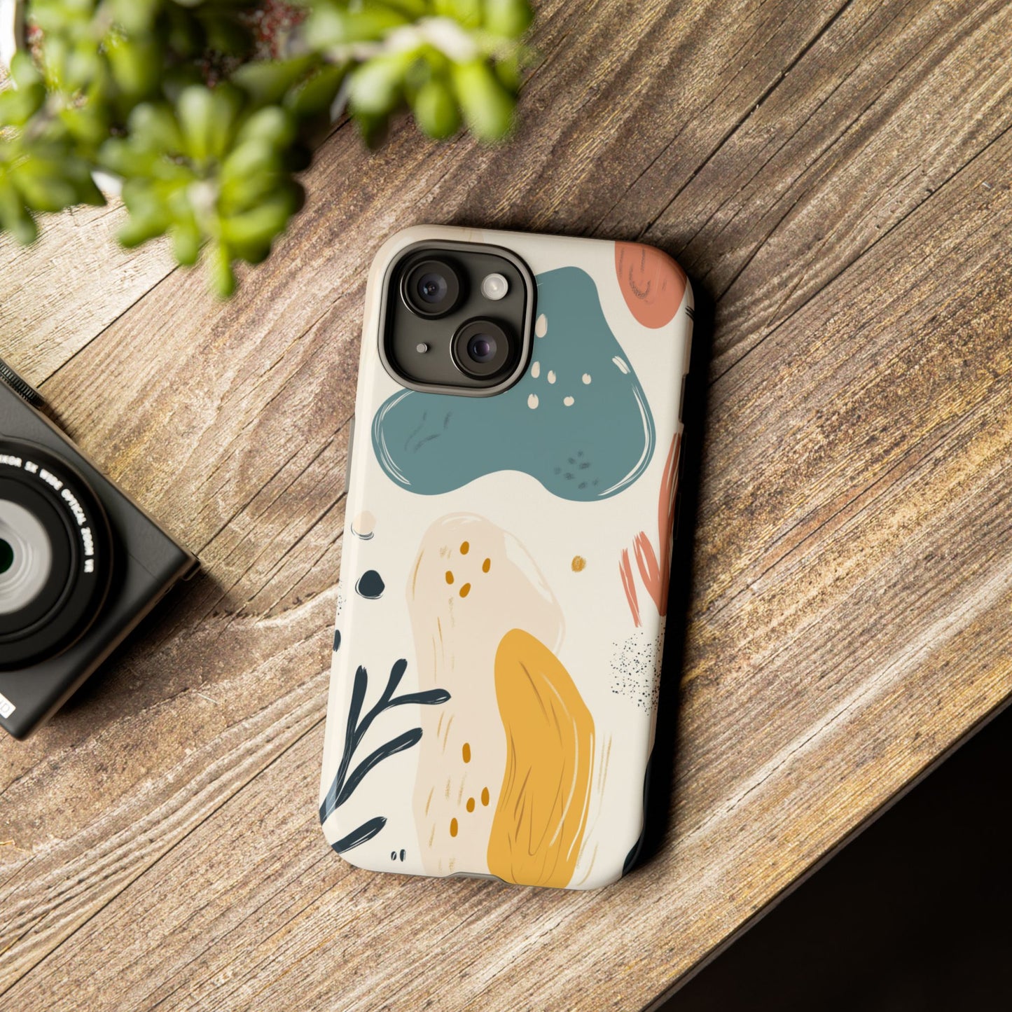 Abstract Shapes Phone Case - iPhone, Samsung, and Google case