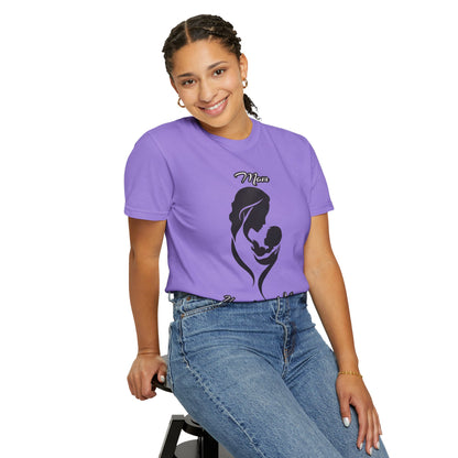 Garment-Dyed T-shirt - Mom's Unconditional Love Design