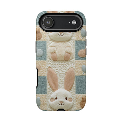 Adorable Rabbits Phone Case – Cute & Durable Protection - iPhone, Samsung, and Google case