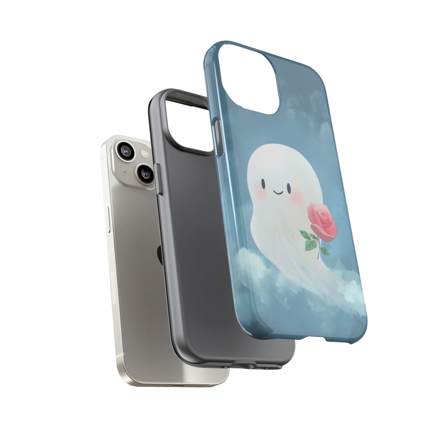 Cute Ghost Phone Case - iPhone, Samsung, and Google case
