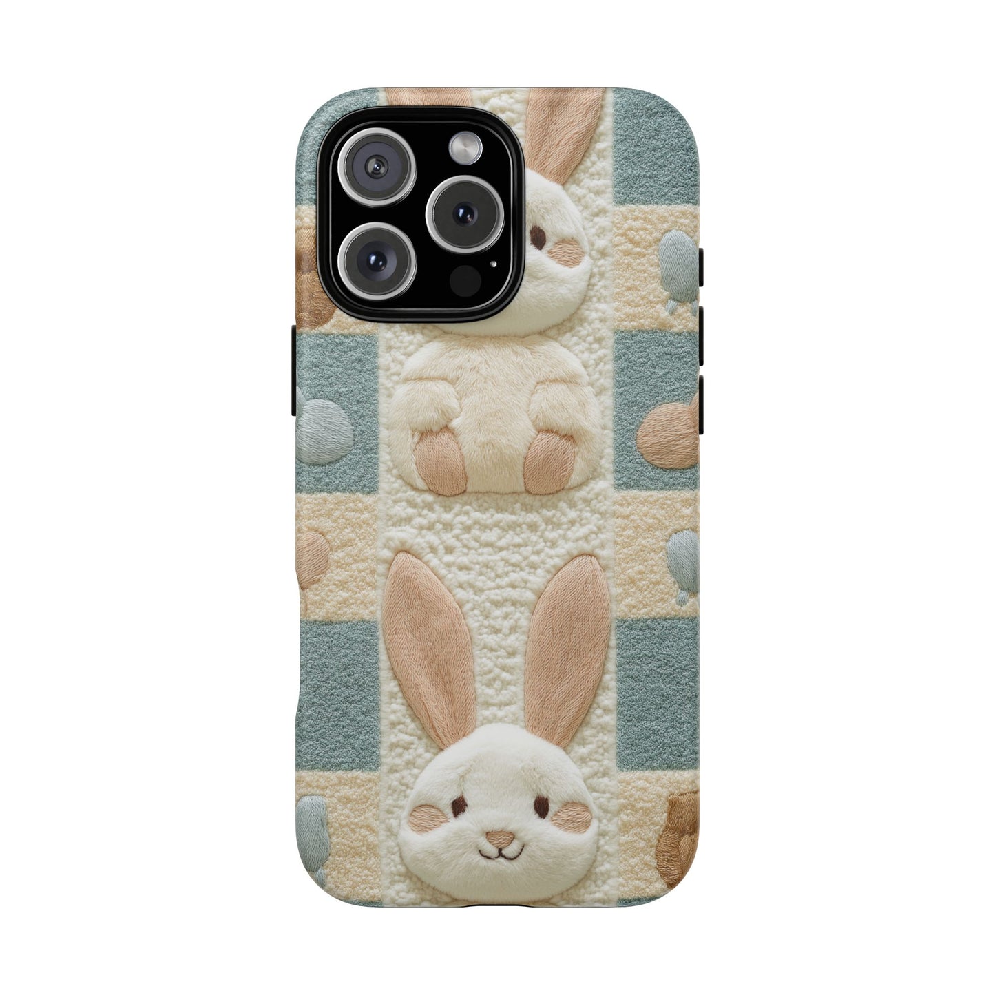 Adorable Rabbits Phone Case – Cute & Durable Protection - iPhone, Samsung, and Google case