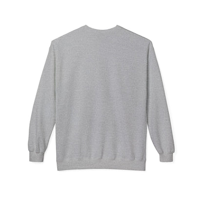 Unisex Midweight Soft style Fleece Crewneck Sweatshirt - Majestic Lion Design Sweatshirt