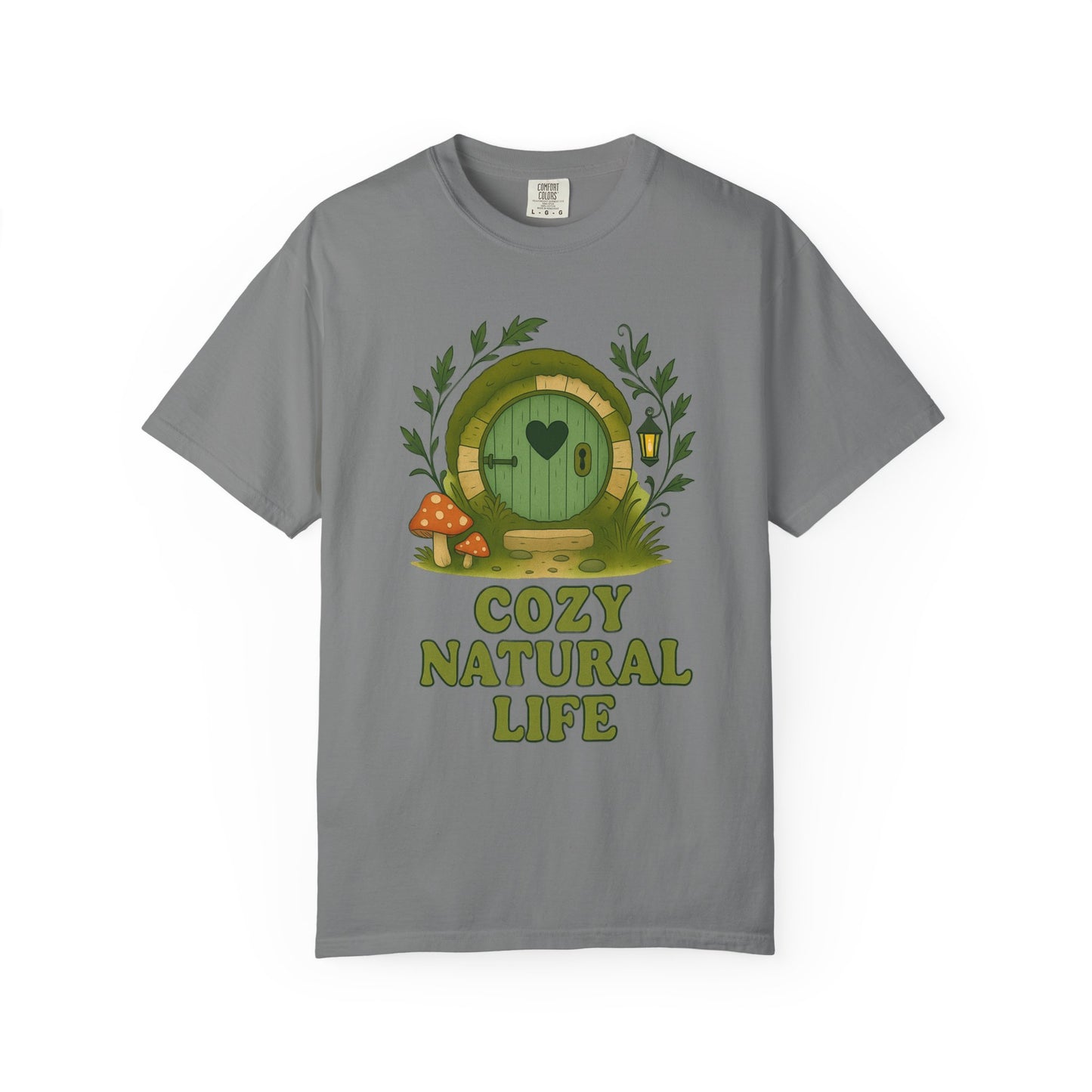 Cozy Natural Life T-Shirt, Eco-Friendly Tee, Nature Lover Shirt, Unique Gift for Adventurers, Casual Wear for All Seasons