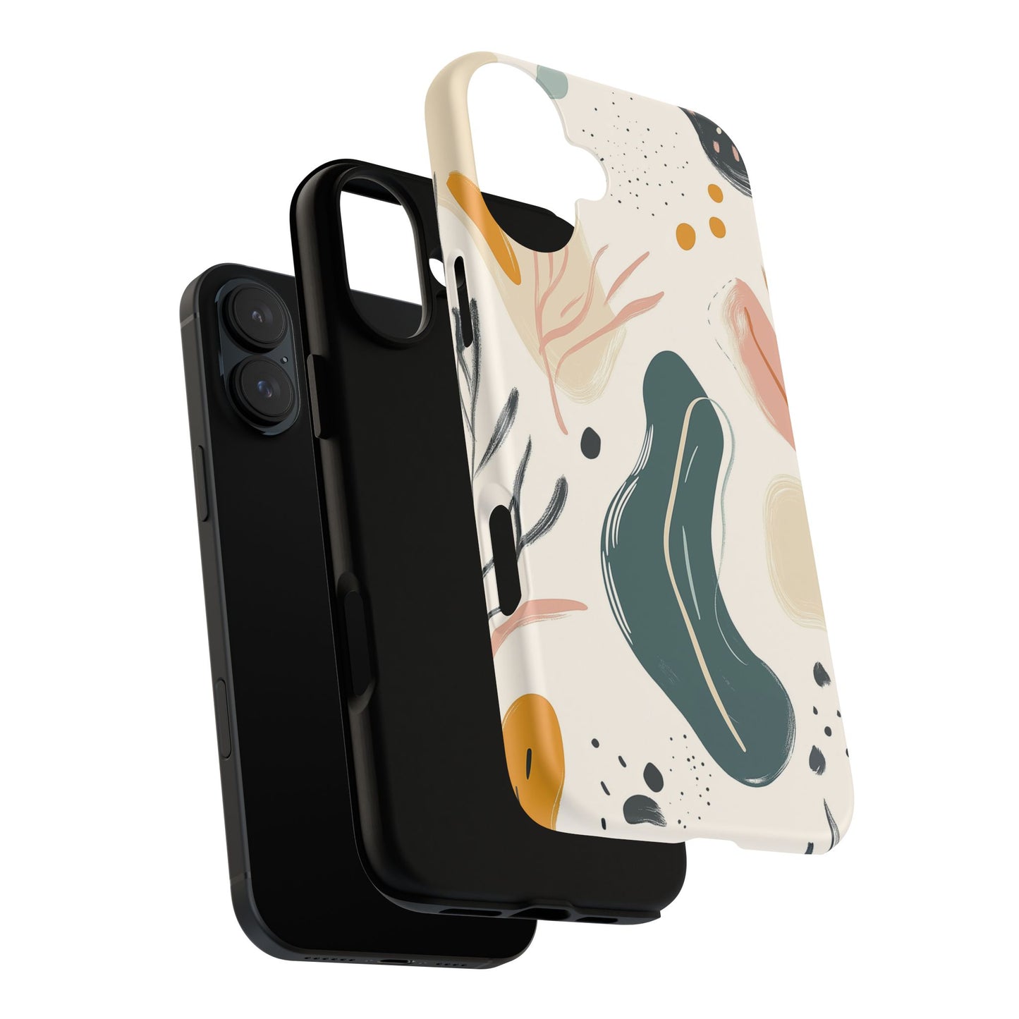 Phone Case with Abstract Art design - iPhone, Samsung, and Google case