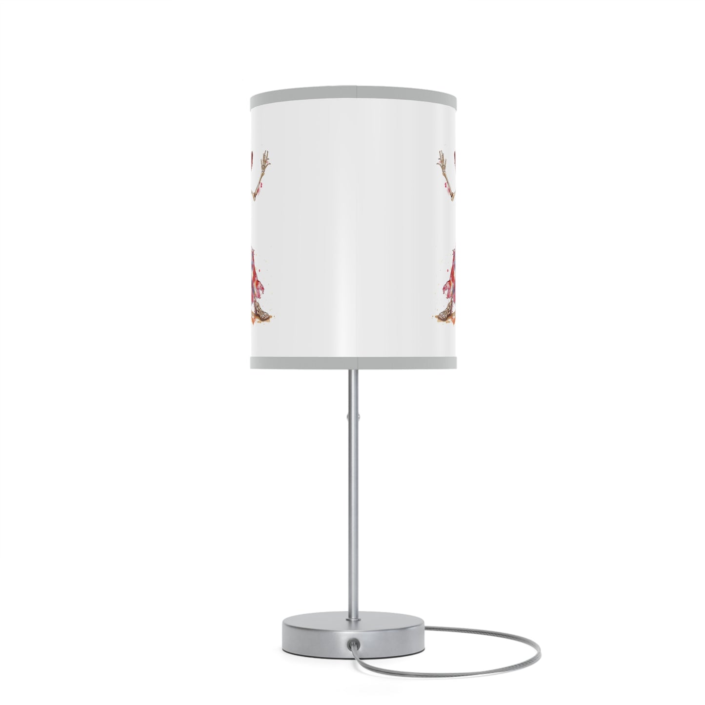 Lamp on a Stand, US|CA plug - Watercolor Skeleton Lamp - Table Lamps