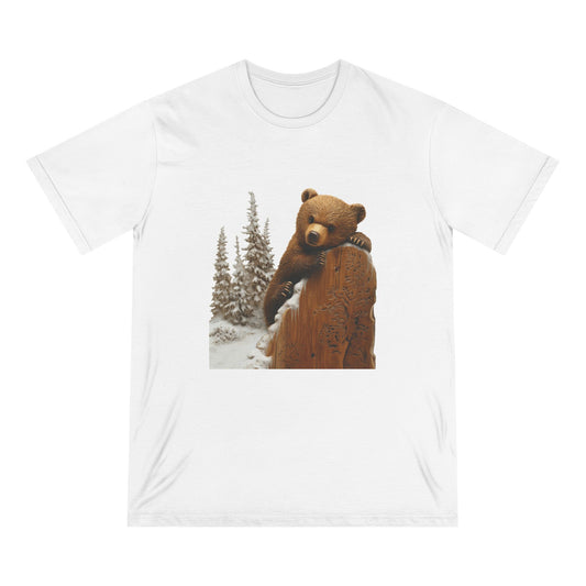 Cozy Bear Wilderness Tee - Perfect for Nature Lovers and Outdoorsy Adventures - Organic Staple T-shirt