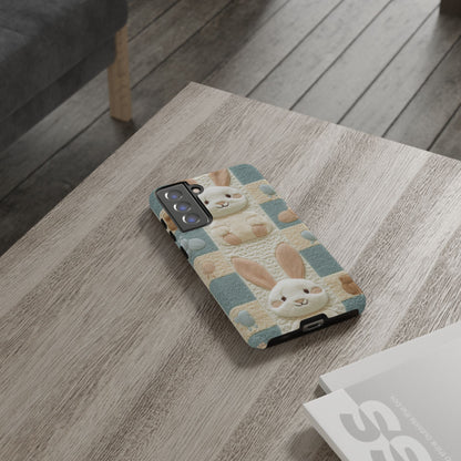 Adorable Rabbits Phone Case – Cute & Durable Protection - iPhone, Samsung, and Google case