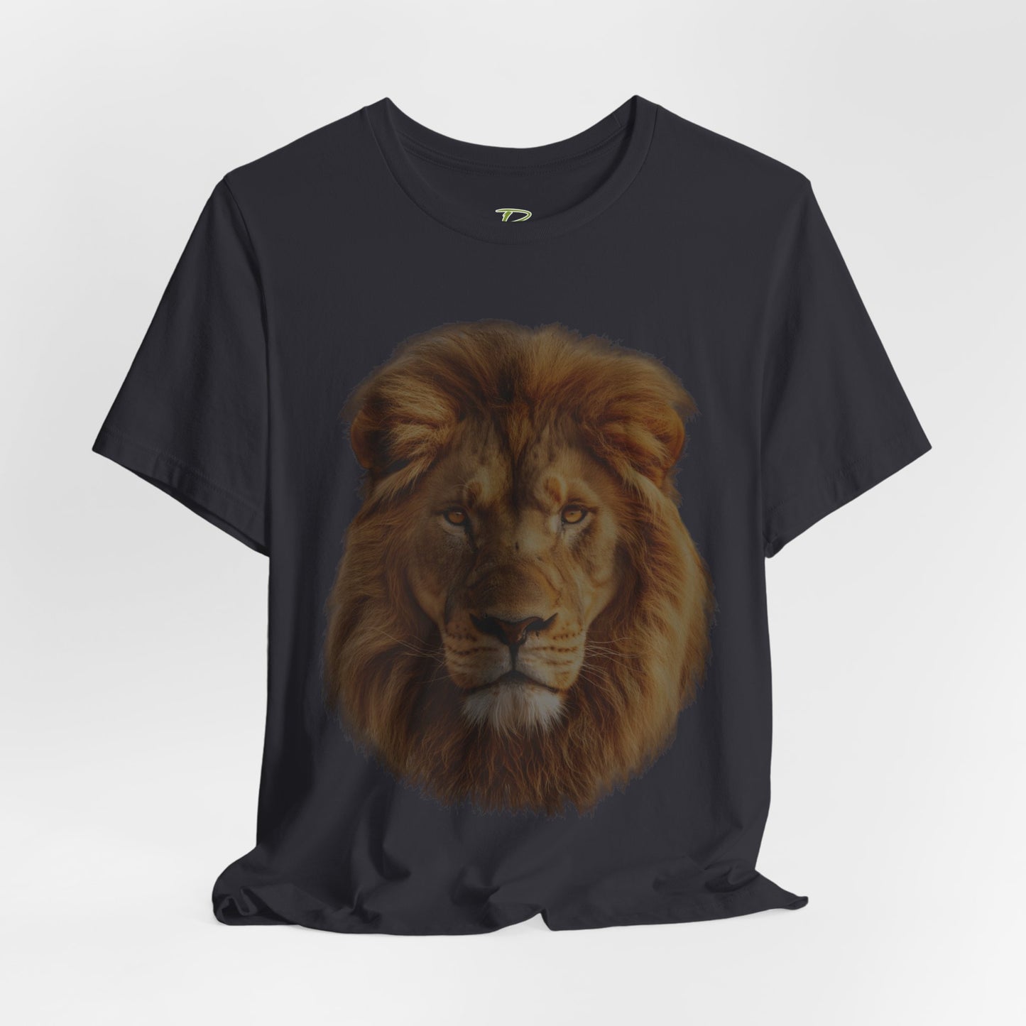 Unisex Lion Portrait Tee - Majestic King of the Jungle T-shirt
