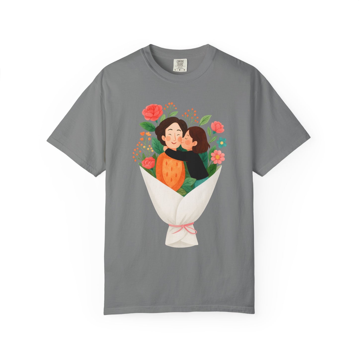 Floral Design T-Shirt - Perfect for Gift Giving and Everyday Wear - Mother's Day Gift - Birthday Gift