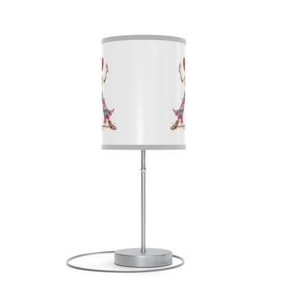 Lamp on a Stand, US|CA plug - Watercolor Skeleton Lamp - Table Lamps
