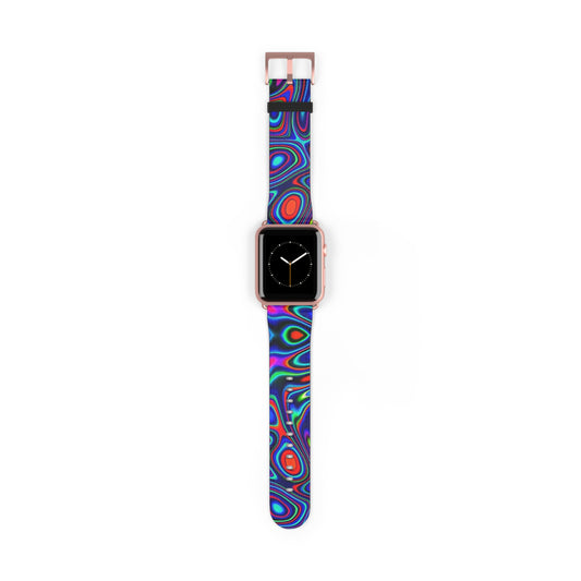 Trippy Liquid Swirl Apple Watch Band
