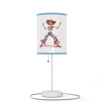 Lamp on a Stand, US|CA plug - Watercolor Skeleton Lamp - Table Lamps