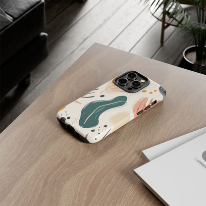 Phone Case with Abstract Art design - iPhone, Samsung, and Google case
