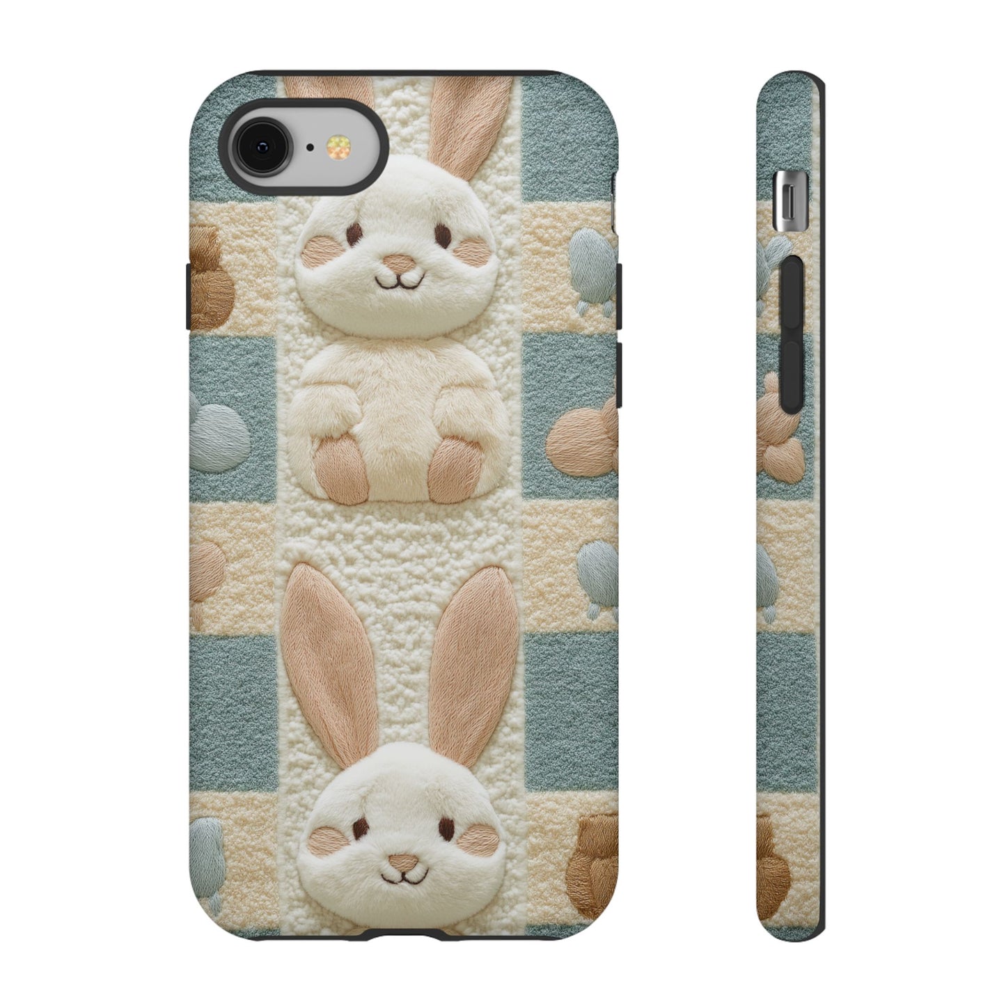 Adorable Rabbits Phone Case – Cute & Durable Protection - iPhone, Samsung, and Google case