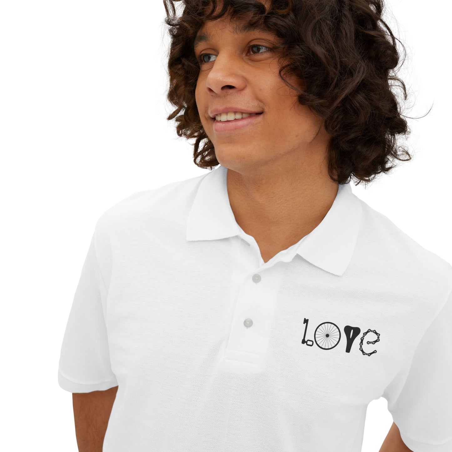 Men's Love Polo Shirt - Casual Comfort for Everyday Style