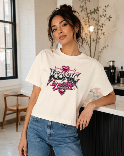 Iconic by Mistake Boxy Tee