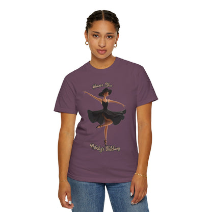 Ballet Inspired Woman's T-Shirt - 'Dance Like Nobody's Watching'