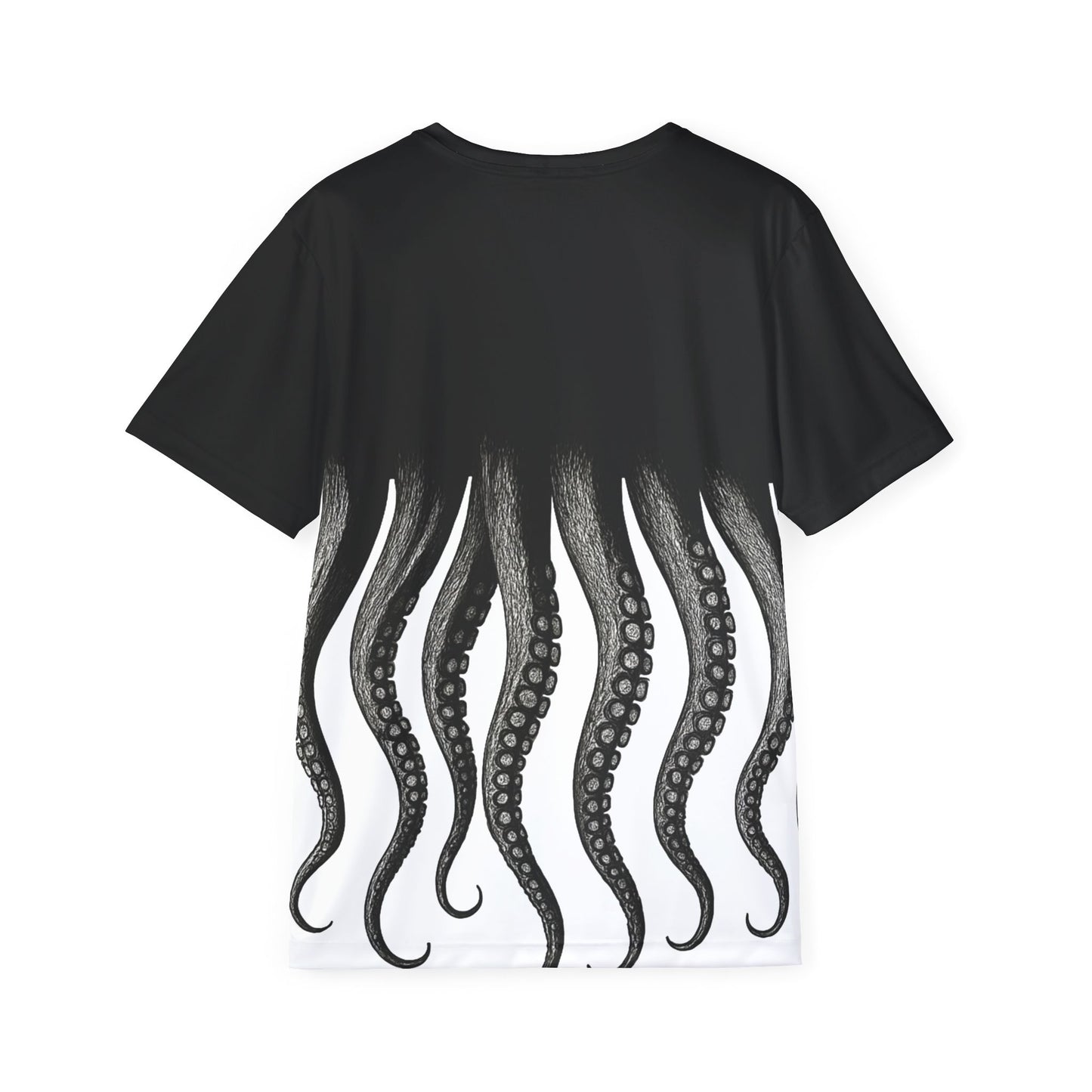 Men's Octopus Sports Jersey - Unique Tee for Ocean Lovers, Casual Wear, Beach Days, Nautical Gifts, Trendy Athletic Top