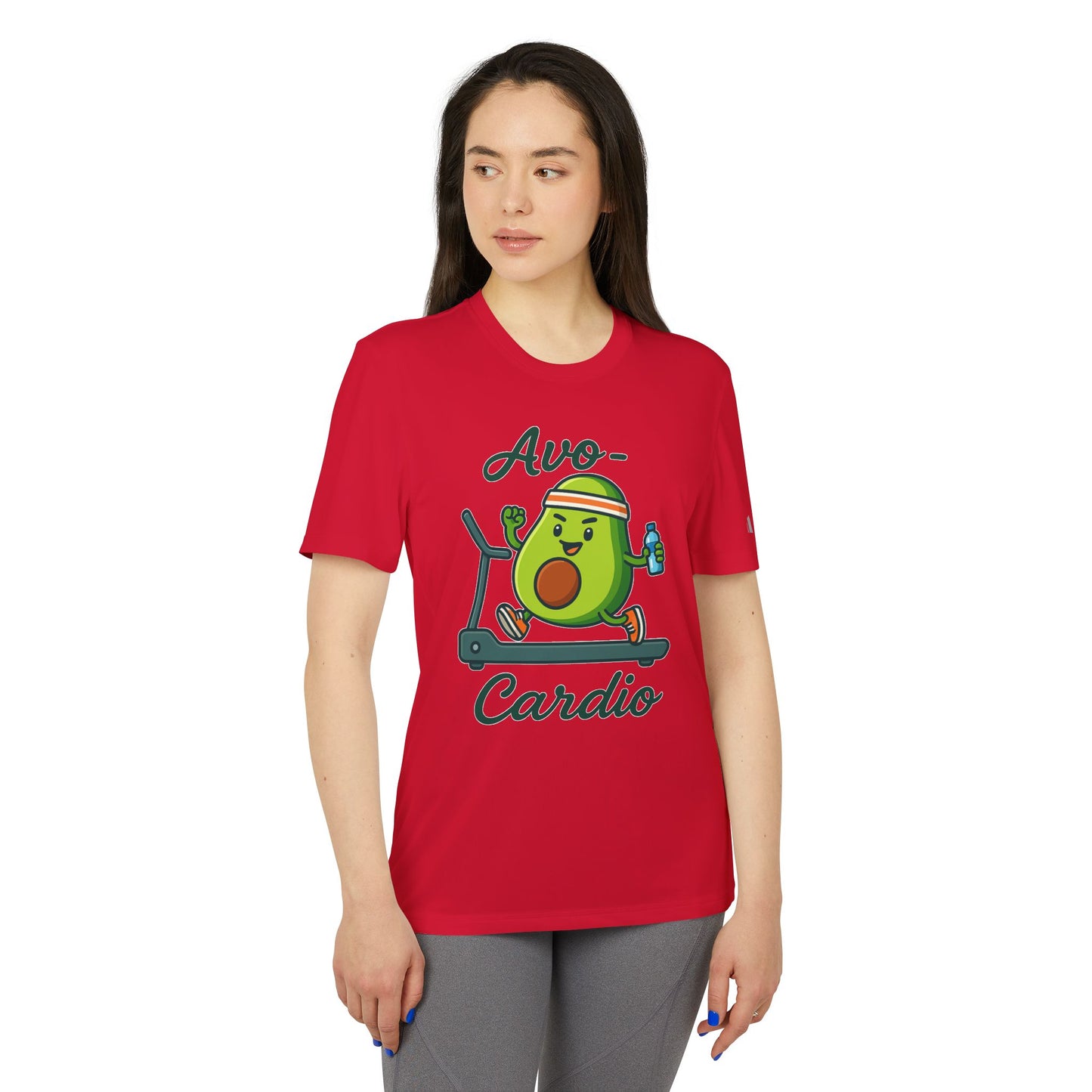 Adidas® Funny Avocado Cardio Workout Tee (Unisex)