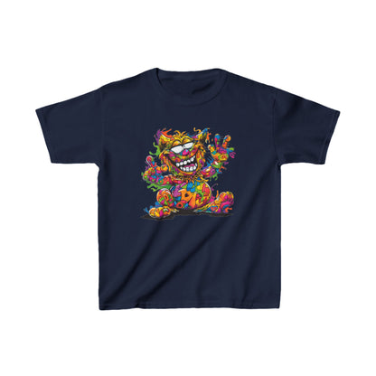 Youth Heavy Cotton™ Tee - Kids Graphic Tee - Unisex Funny Cat T-Shirt