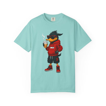 Cool Cartoon Duck Men's T-Shirt, Casual Graphic Tee, Fun Summer Shirt, Gift, Streetwear Style, Perfect for Parties