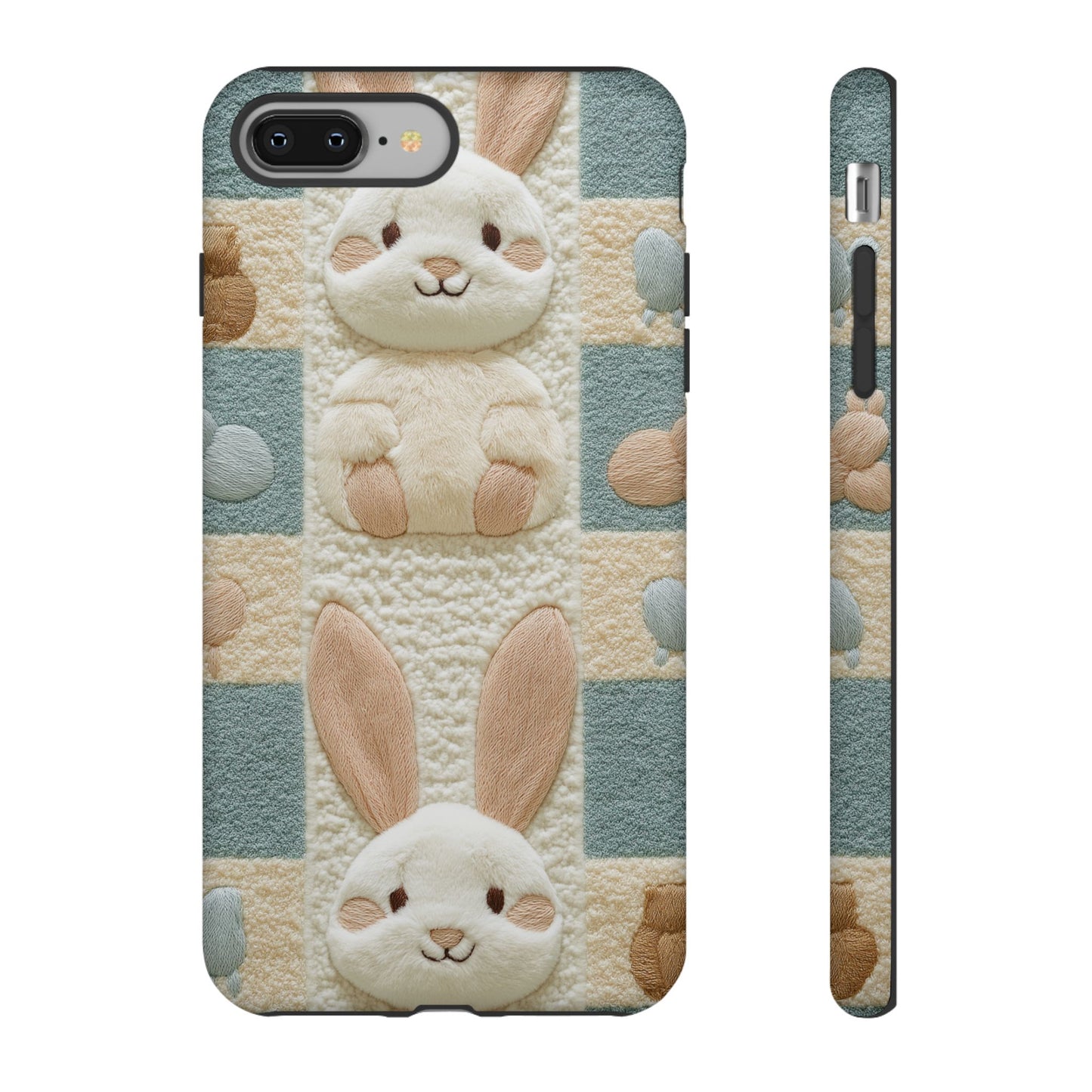 Adorable Rabbits Phone Case – Cute & Durable Protection - iPhone, Samsung, and Google case