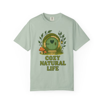 Cozy Natural Life T-Shirt, Eco-Friendly Tee, Nature Lover Shirt, Unique Gift for Adventurers, Casual Wear for All Seasons