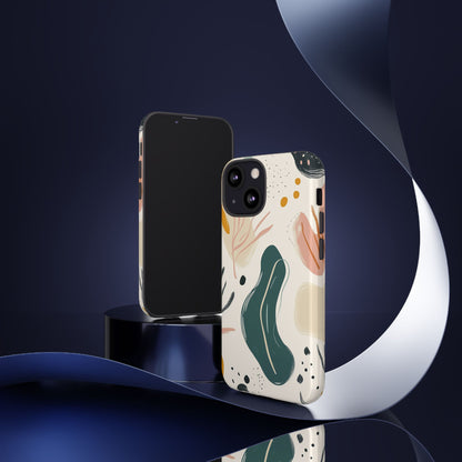 Phone Case with Abstract Art design - iPhone, Samsung, and Google case
